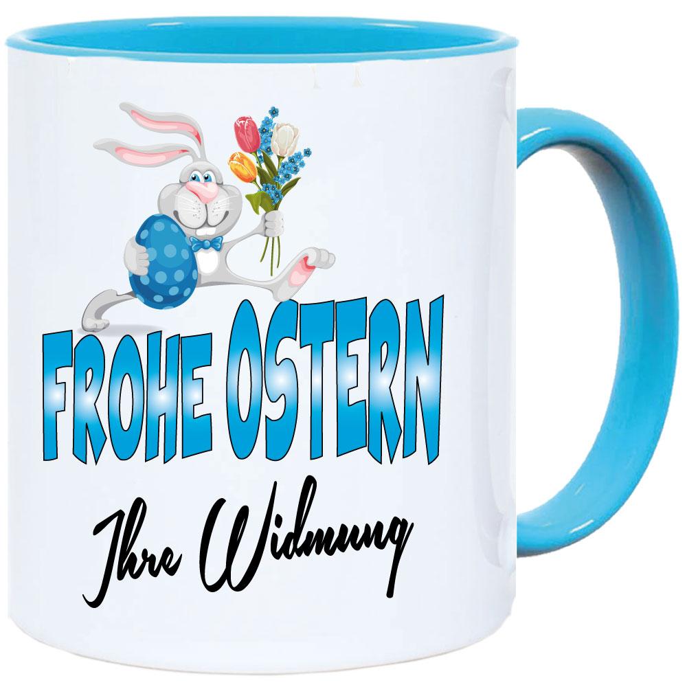 Ostertasse mit Widmung