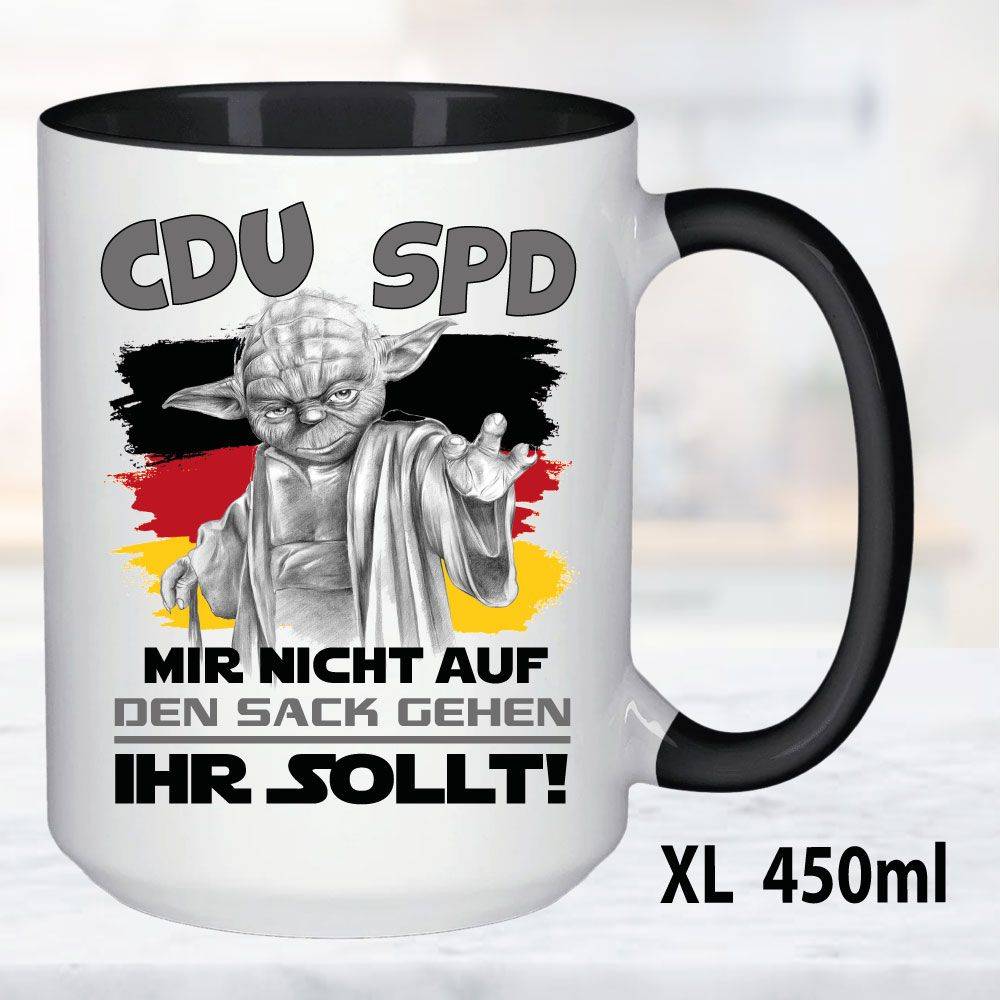 XL Schwarz 450ml
