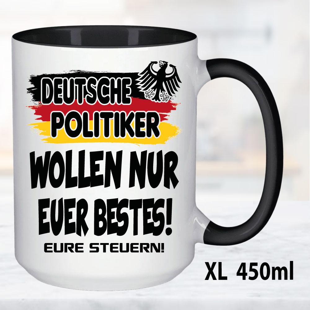 XL Schwarz 450ml