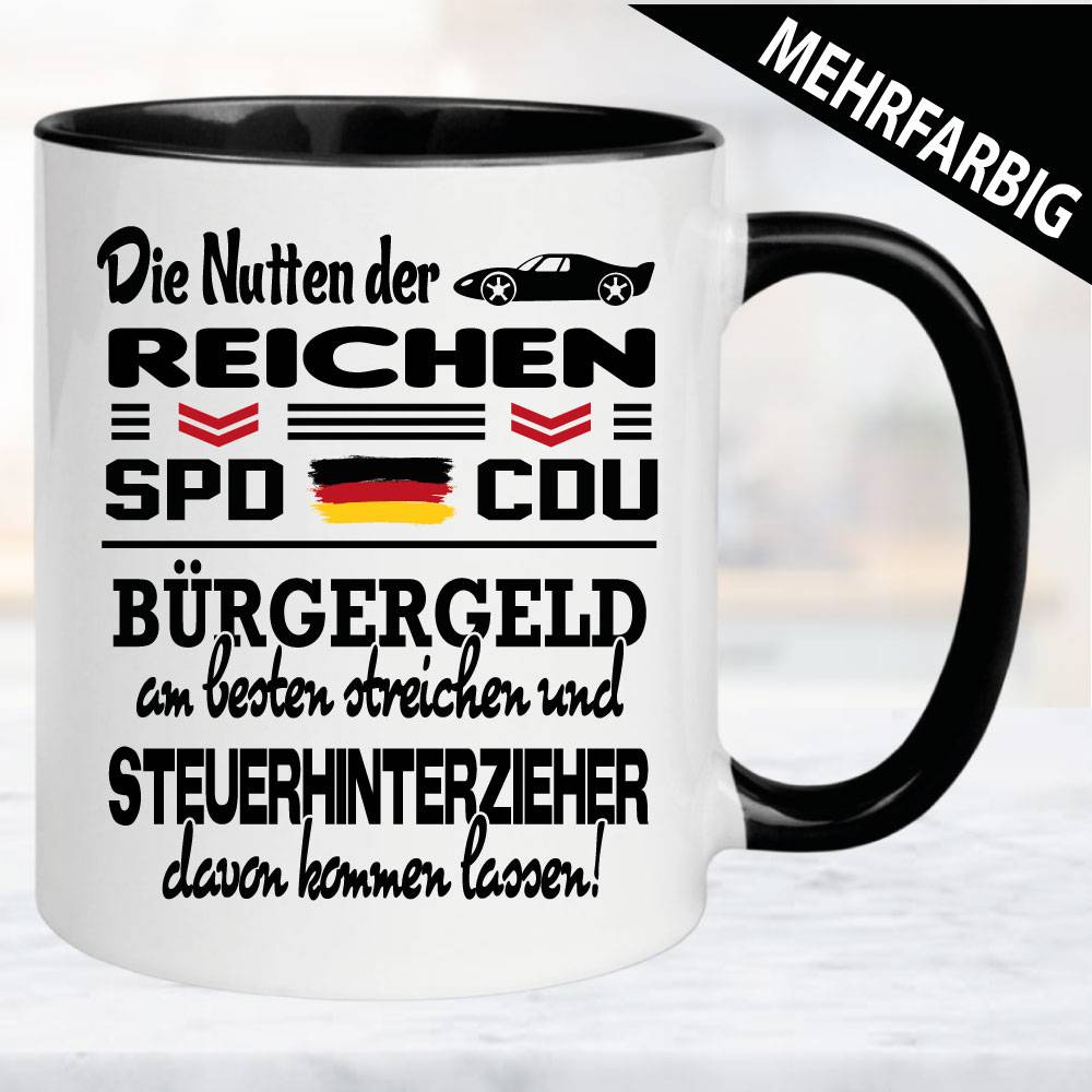 Tasse-Politik-SPD-CDU-Ungerecht-Bürgergeld