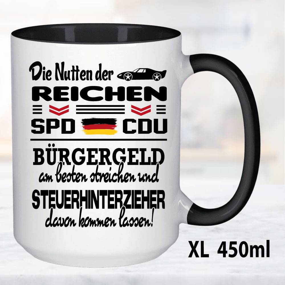 XL Schwarz 450ml