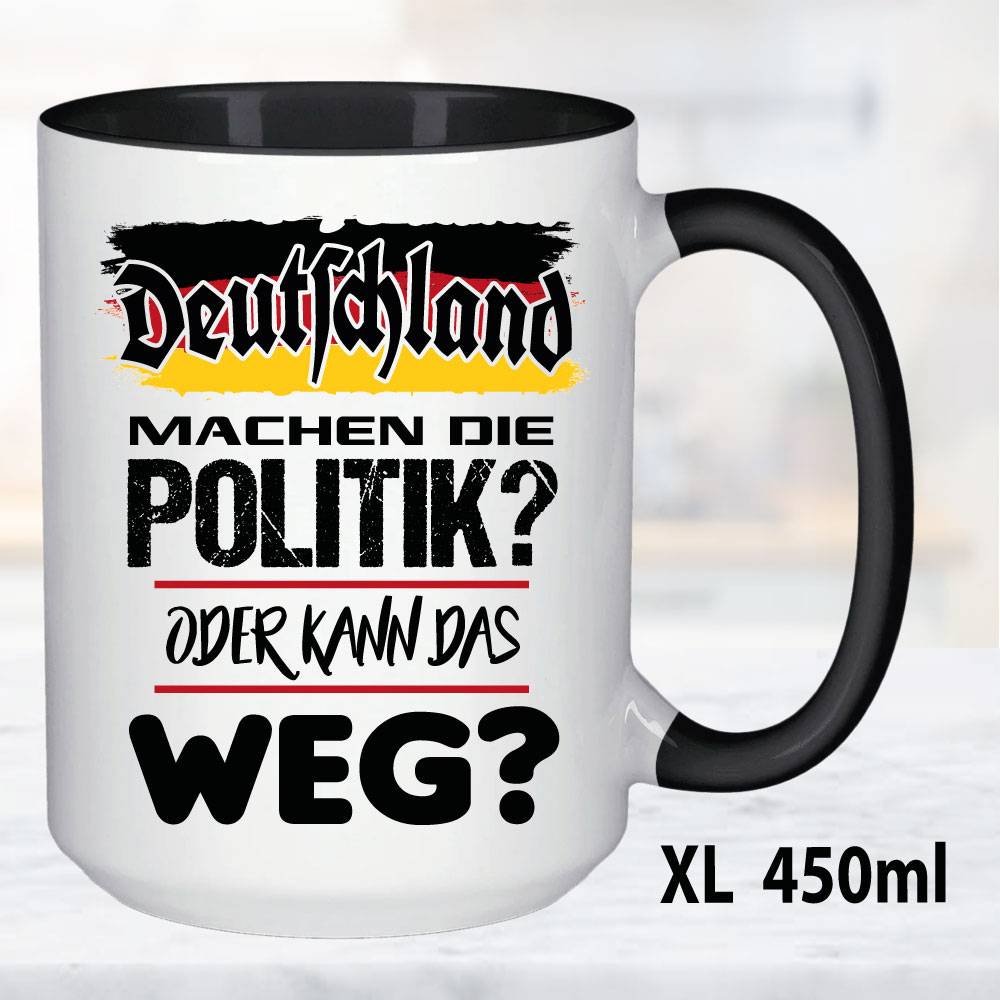 XL Schwarz 450ml