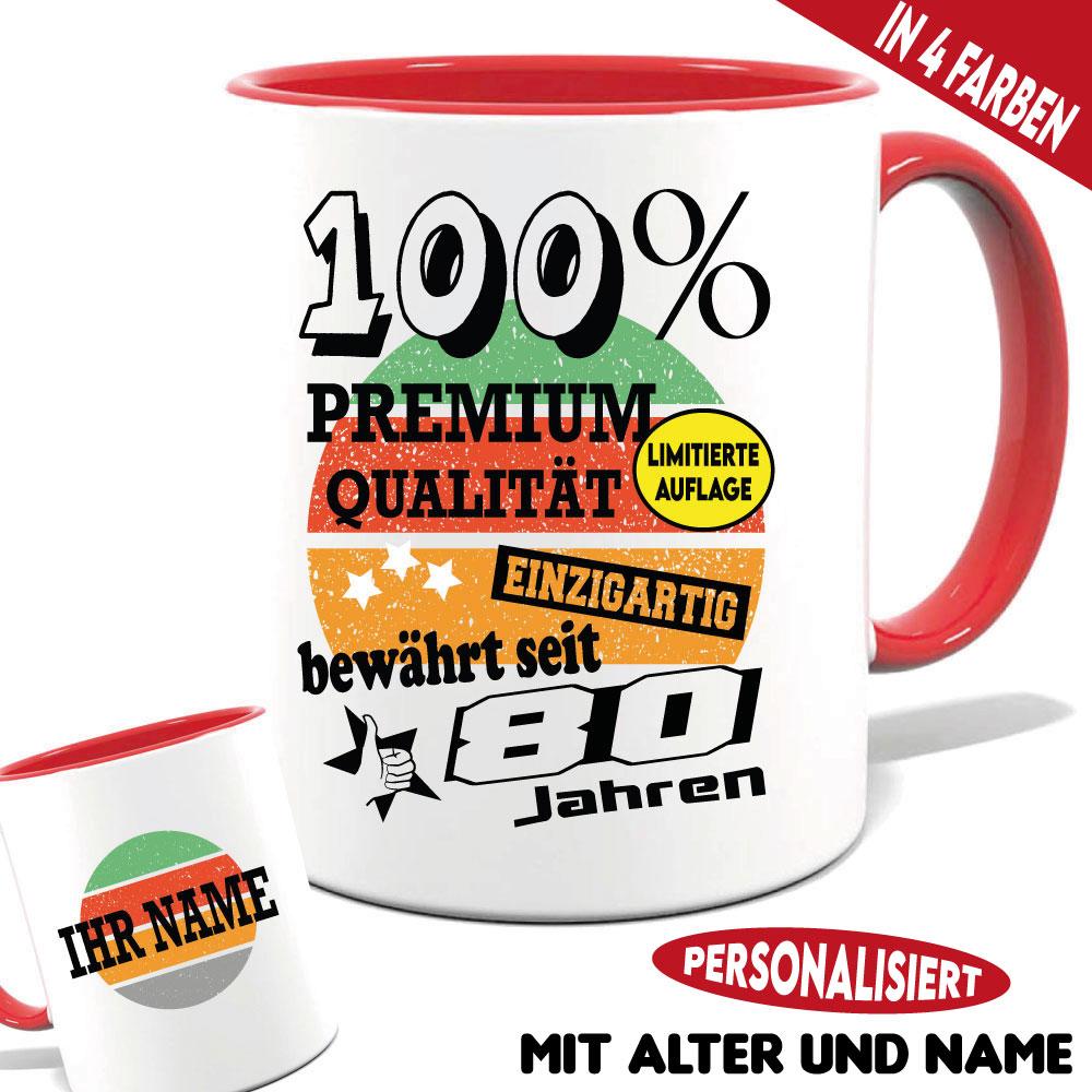 Geburtstagstasse Premium Qualität