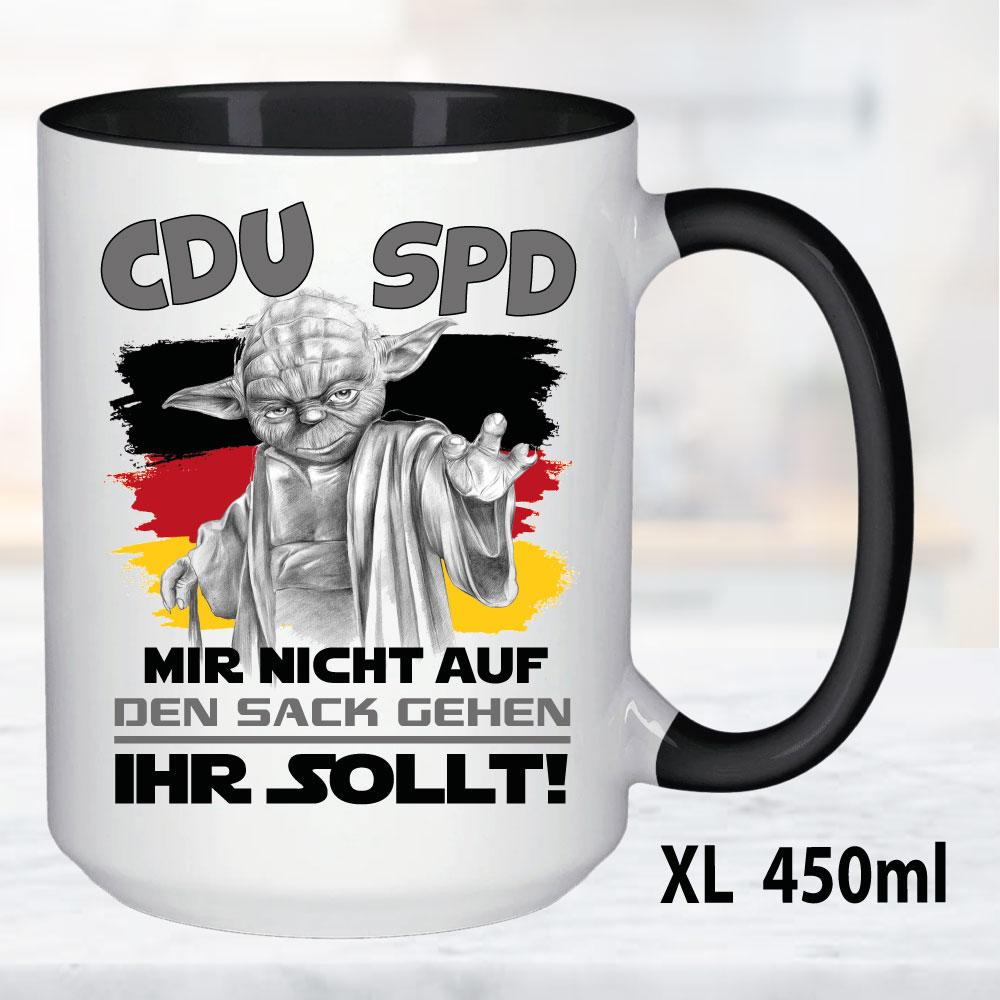 XL Schwarz 450ml