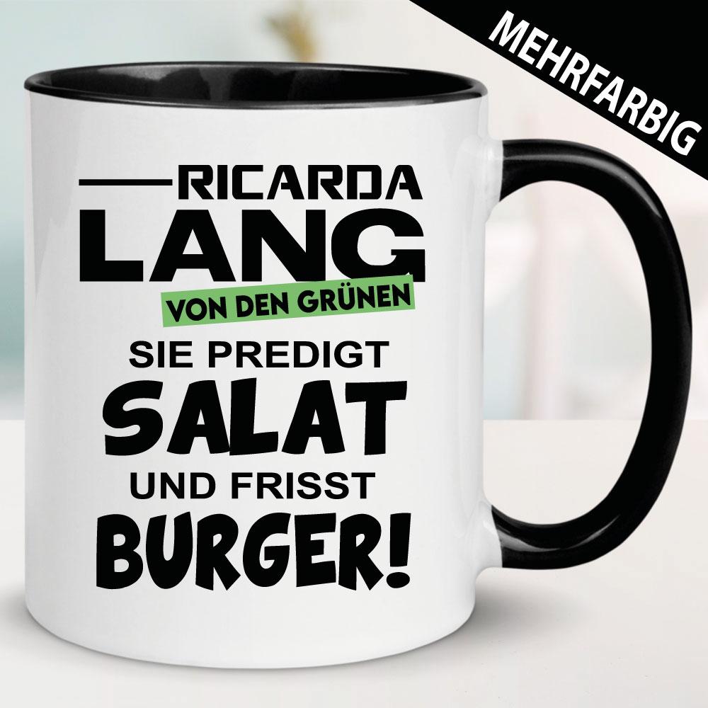 Tasse Ricarda Lang Burger fressen