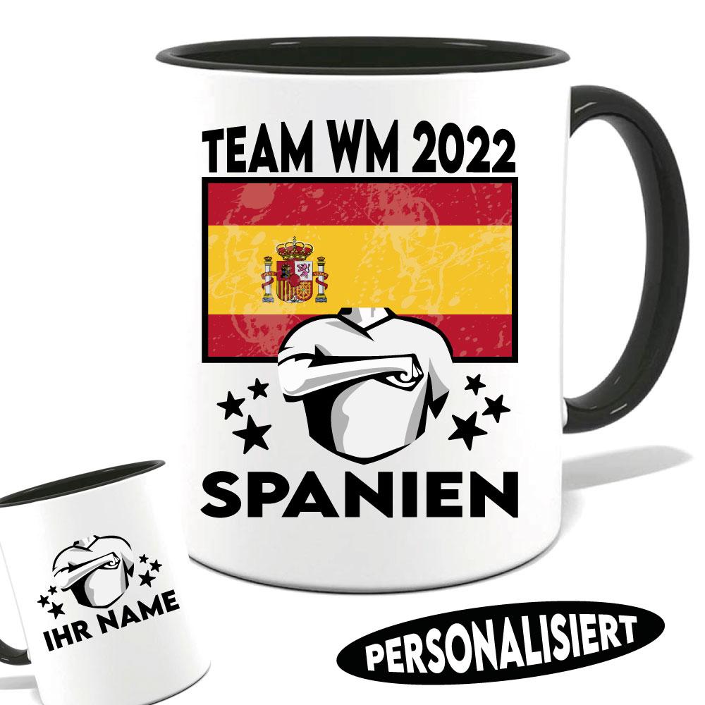 Spanien - Tasse zur Fußballweltmeisterschaft 2022