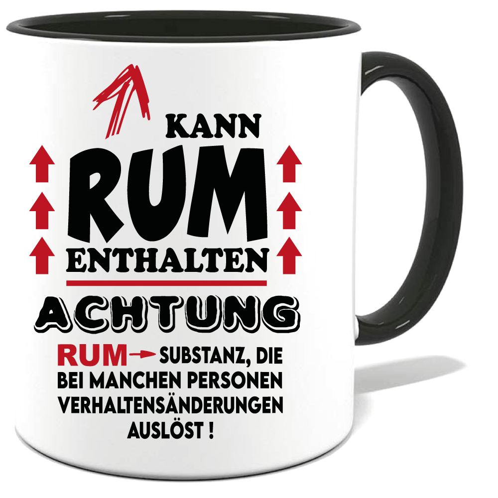 Alkoholmotiv Kann Rum enthalten