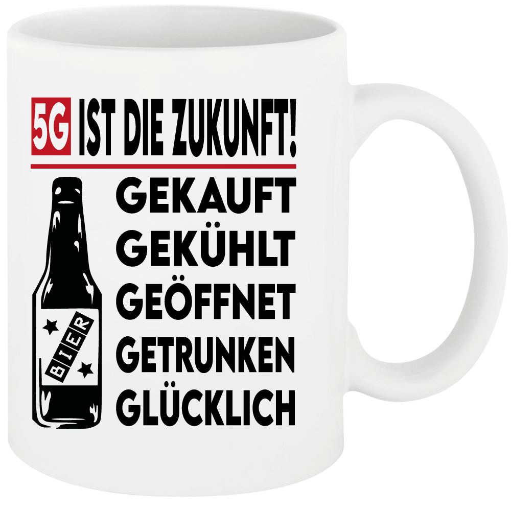 Biermotiv 5G ist Zukunft