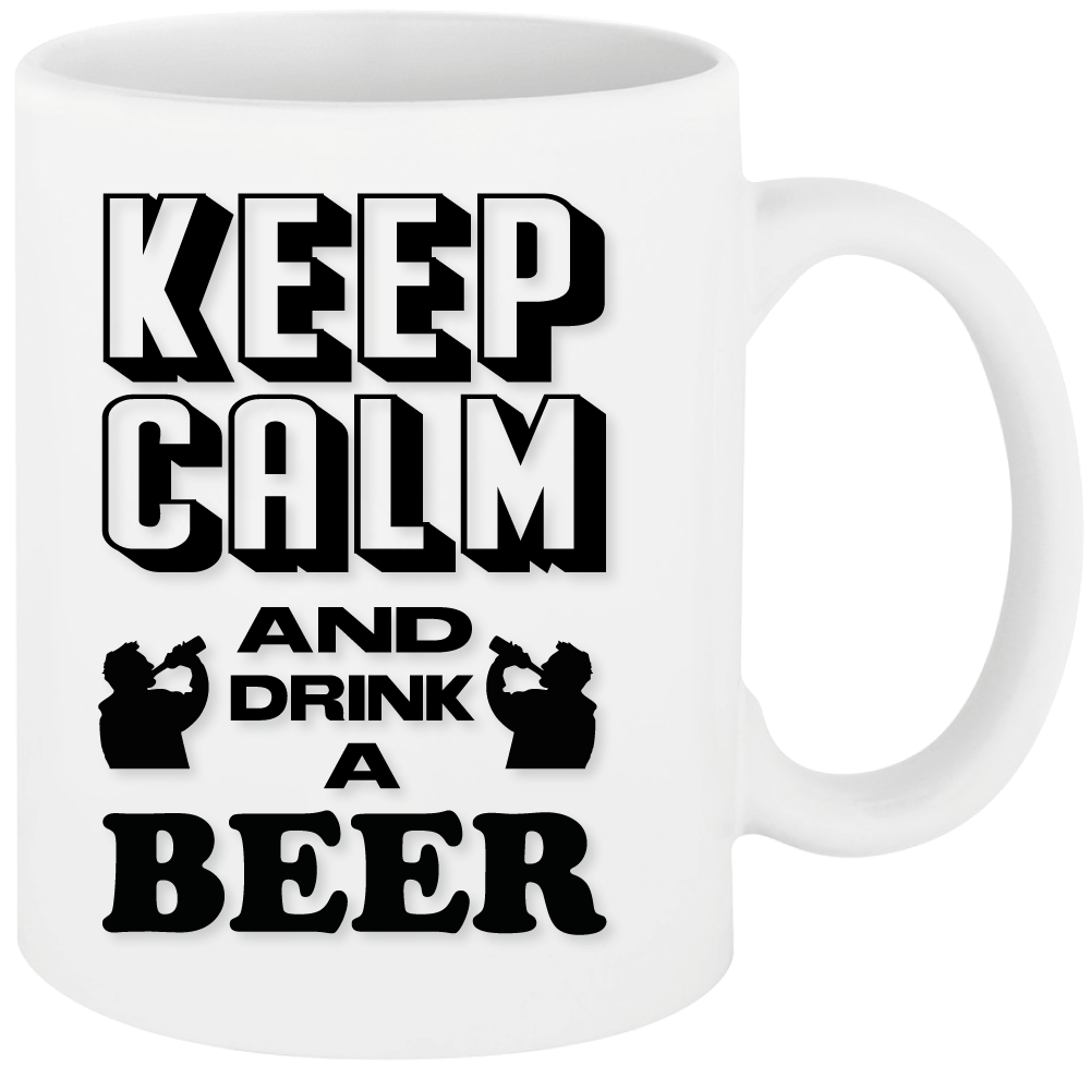 Biermotiv Keep Calm Drink Beer