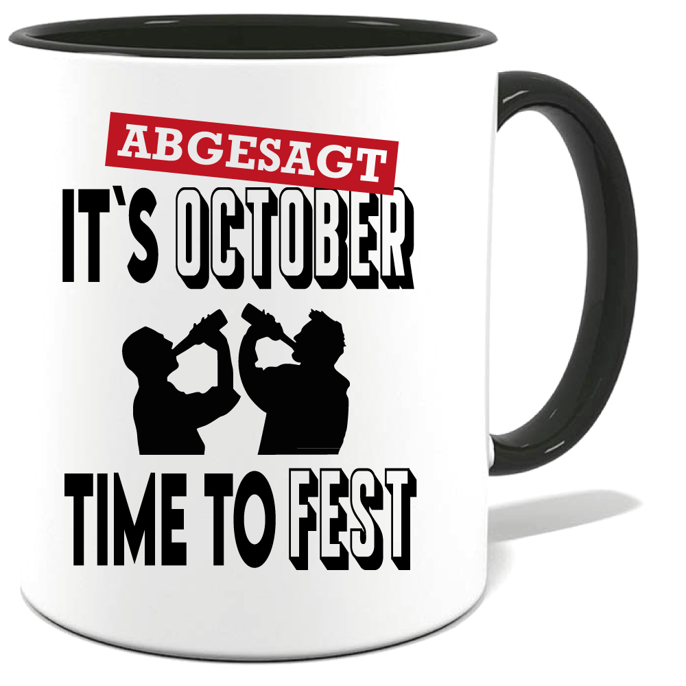 Biermotiv Time to Octoberfest