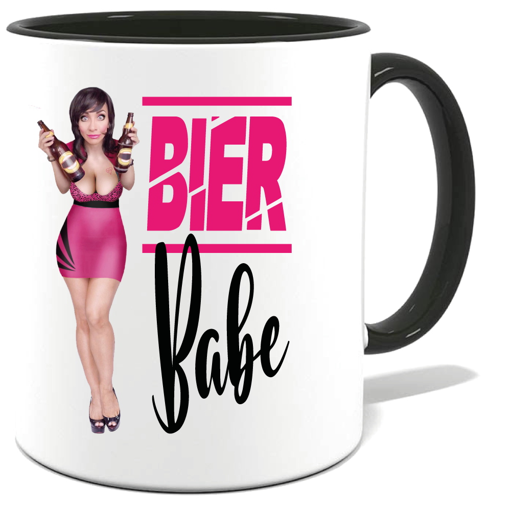 Biermotiv Beer Babe