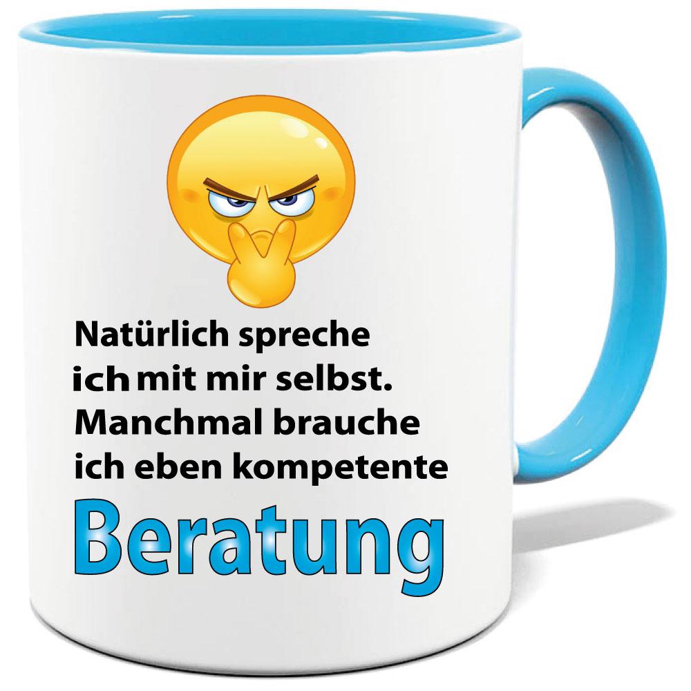 Sprüche Tasse Mann Beratung