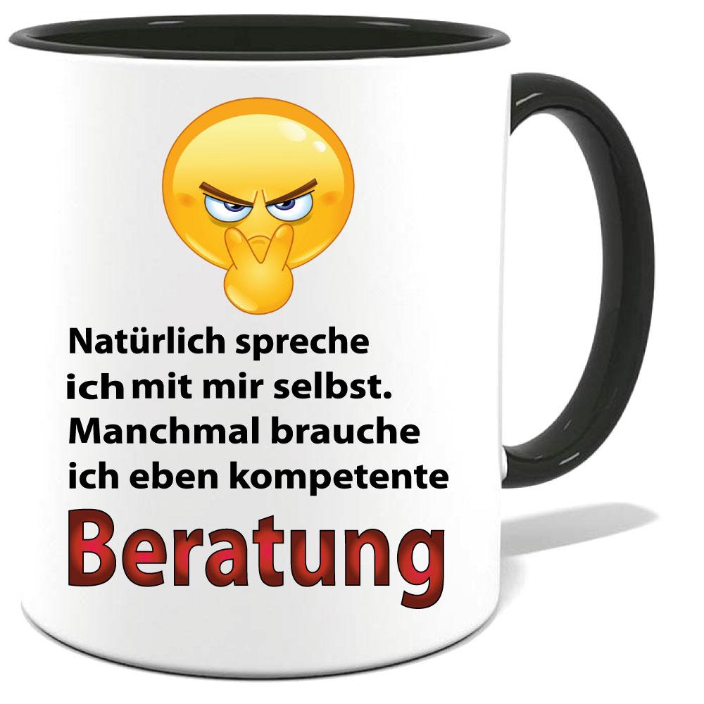 Sprüche Tasse Mann Beratung