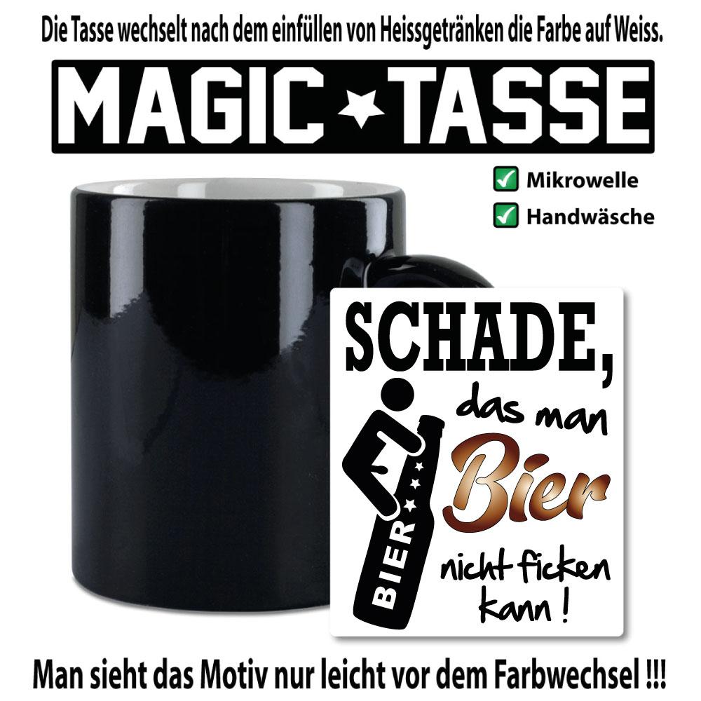 Magic Sprüche Tasse Männer Bier ficken