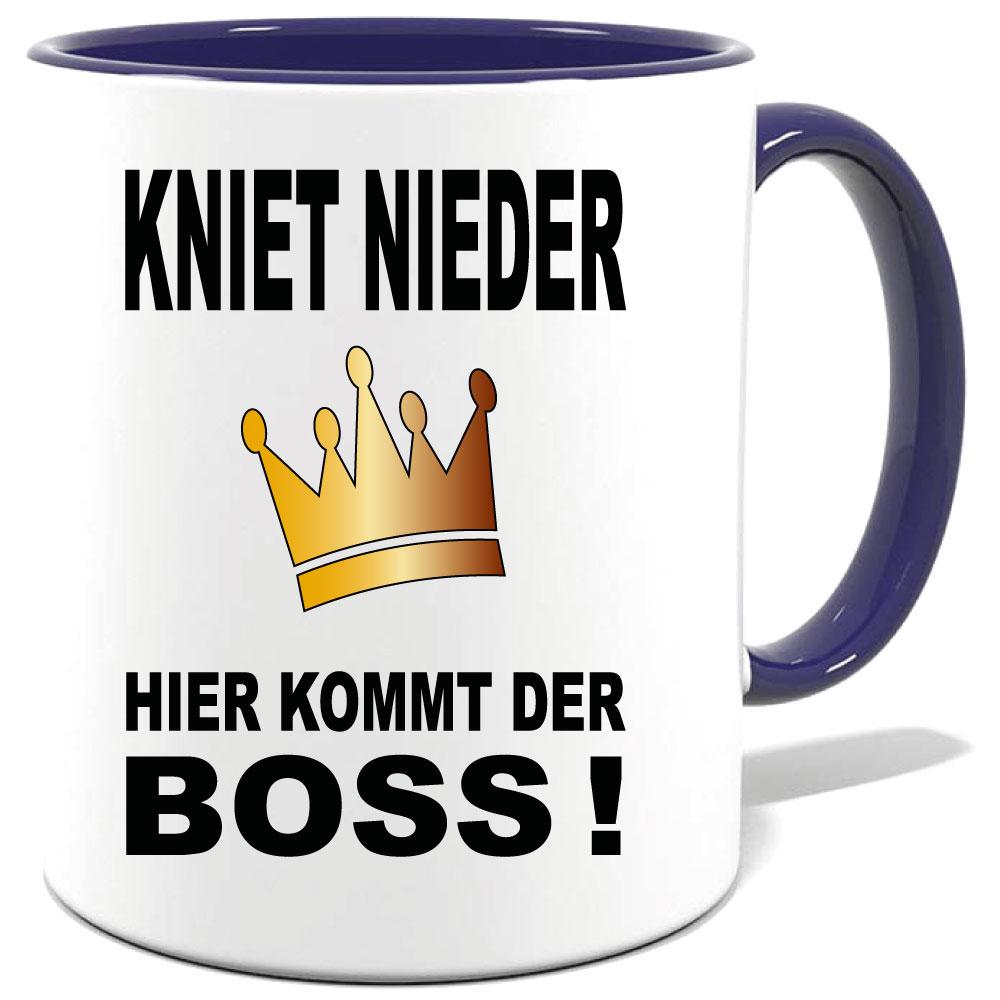 Sprüche Tasse Mann Der Boss