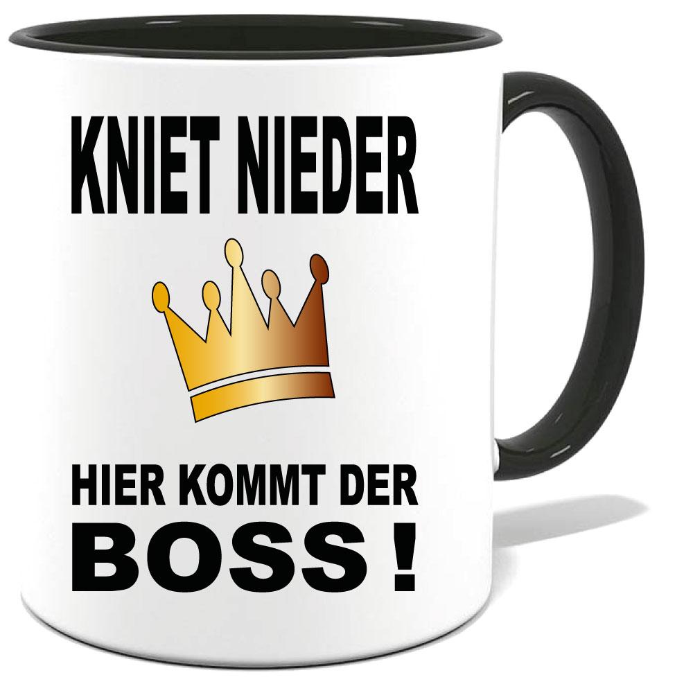 Sprüche Tasse Mann Der Boss