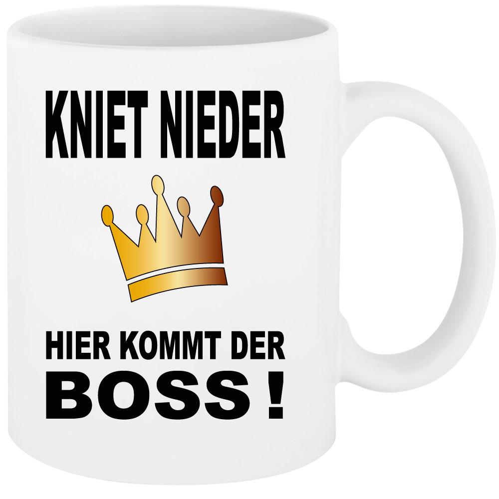 Sprüche Tasse Mann Der Boss