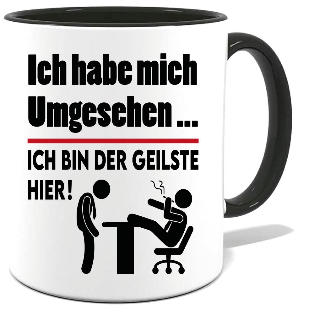 Sprüche Tasse für den Mann. Motiv Der Geilste