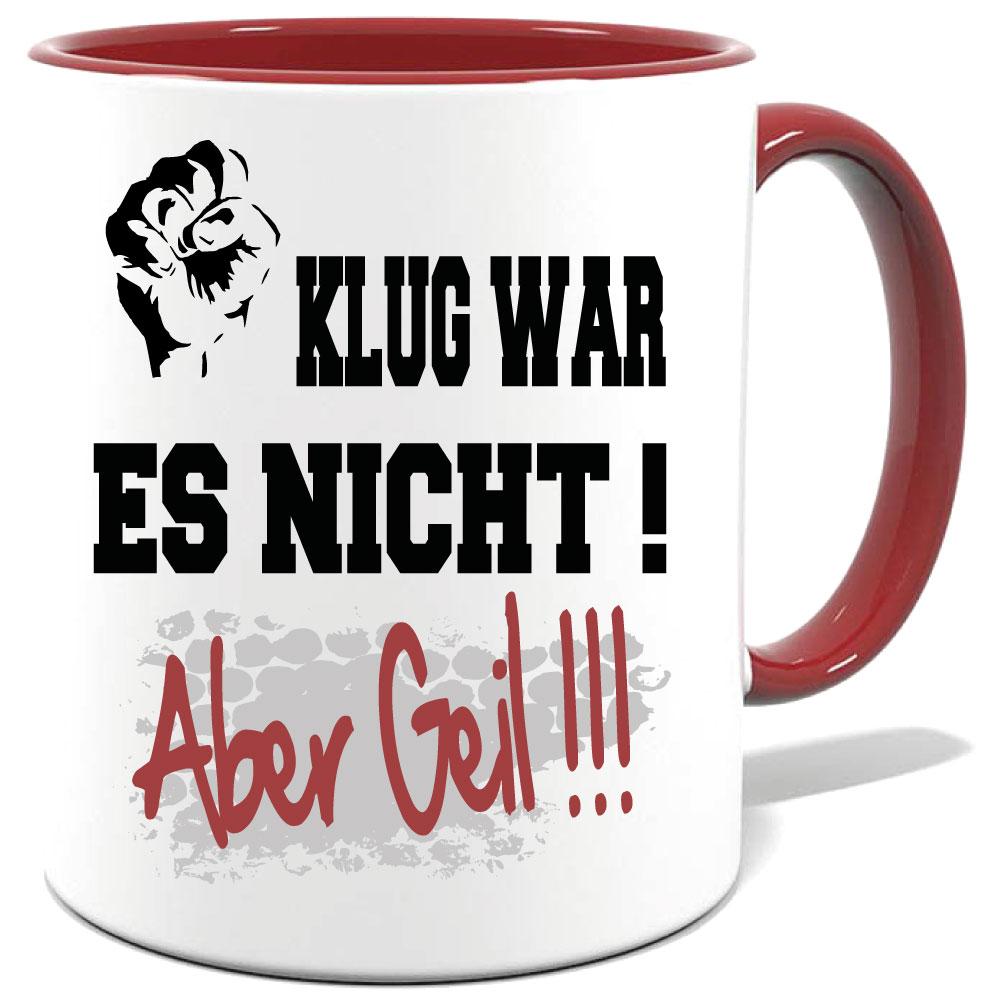 Maroone Sprüche Tasse Männer Es war geil