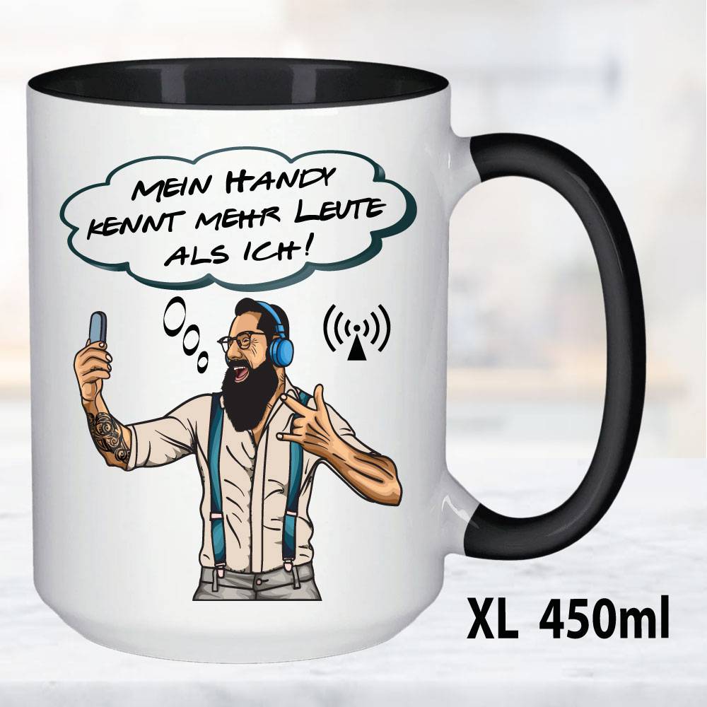 XL Schwarz 450ml