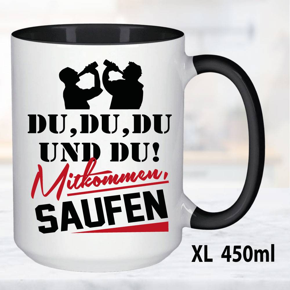 XL Schwarz 450ml