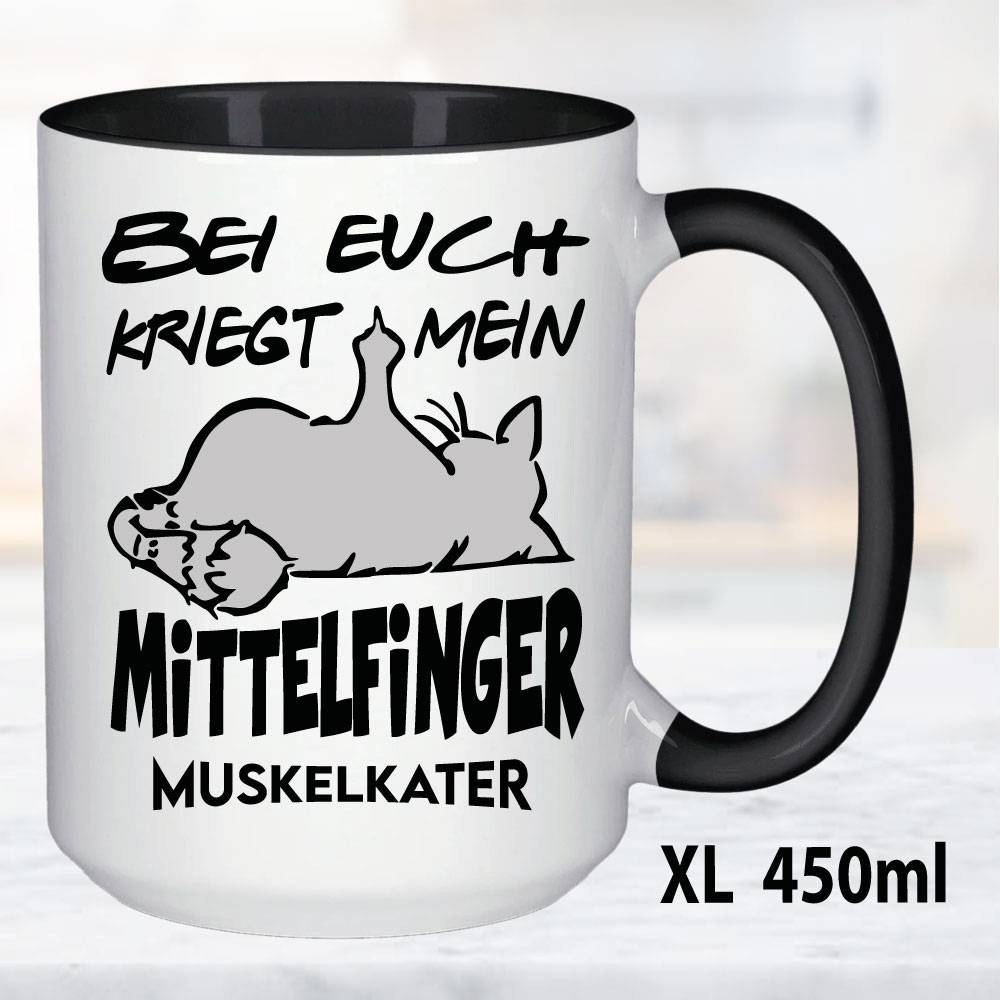 XL Schwarz 450ml