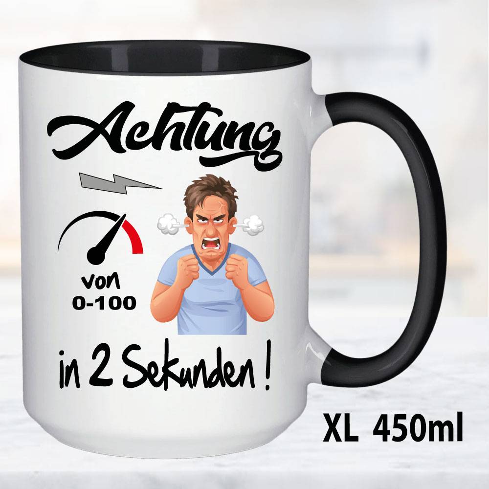 XL Schwarz 450ml