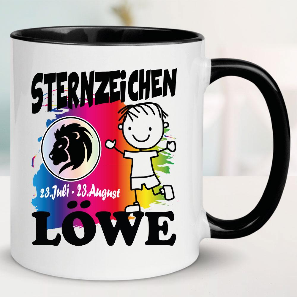 Sternzeichen Mädchen Löwe Schwarz