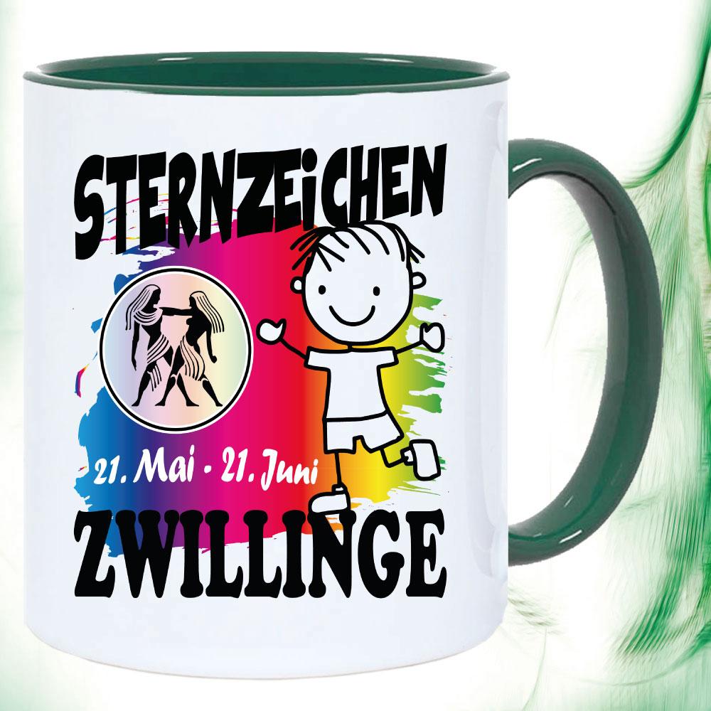 Junge Zwillinge Grün