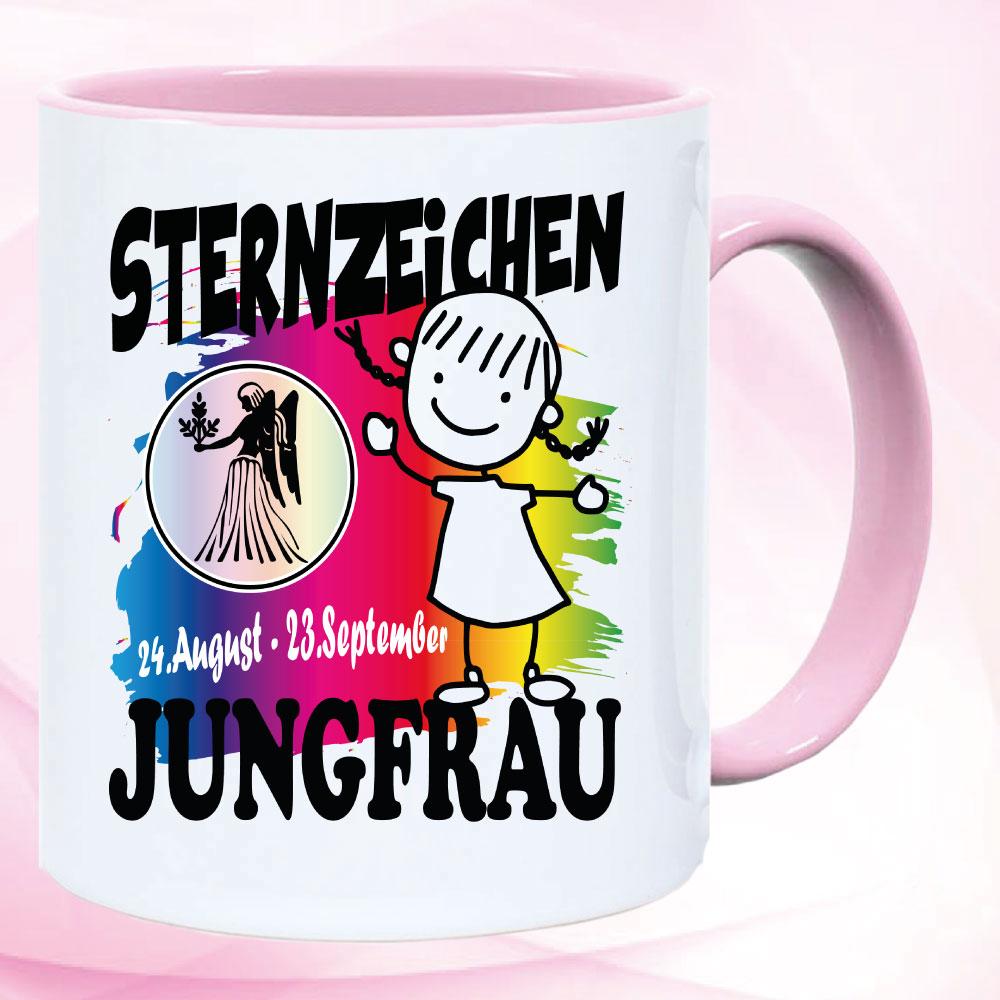 Sternzeichen Mädchen Jungfrau Pink