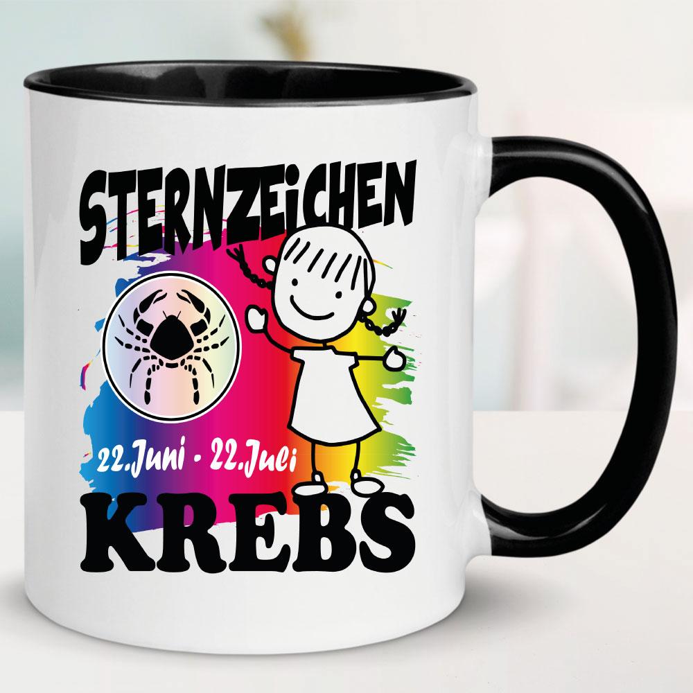 Mädchen Krebs Schwarz