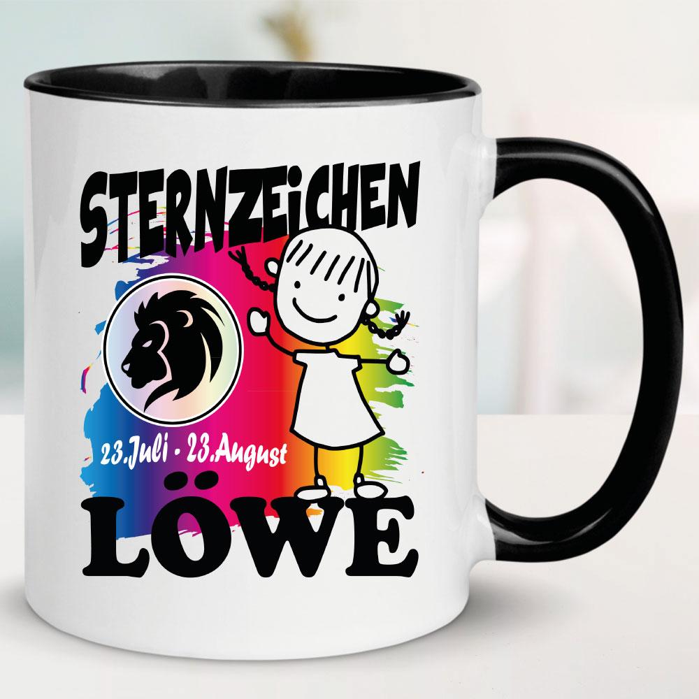 Sternzeichen Mädchen Loewe Schwarz