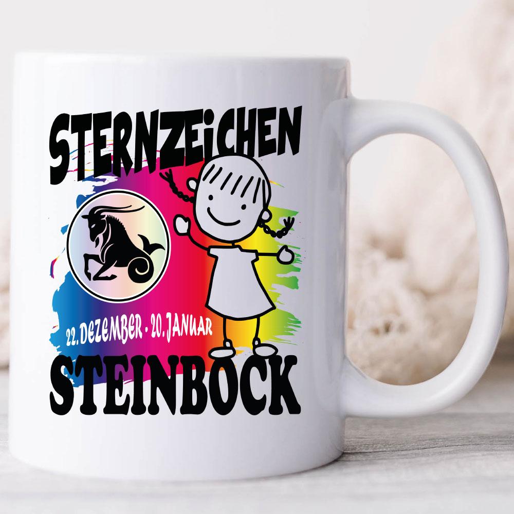 Mädchen Steinbock Weiss