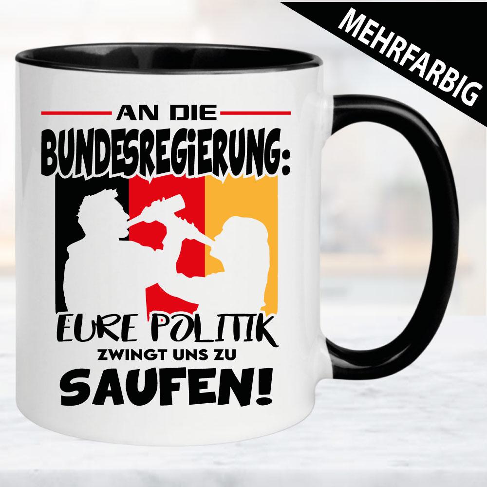 Tasse CDU SPD Bürger saufen