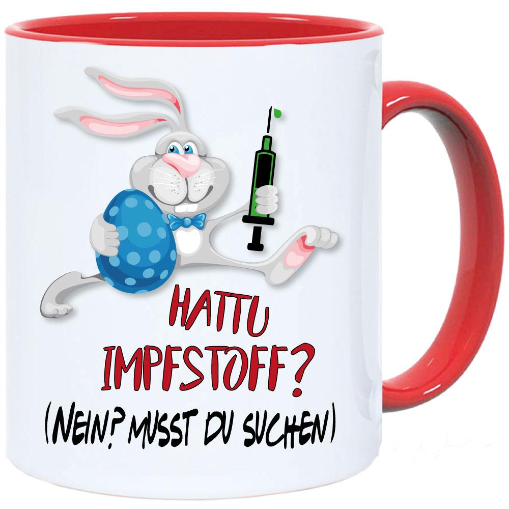 Ostertasse Impfstoff suchen