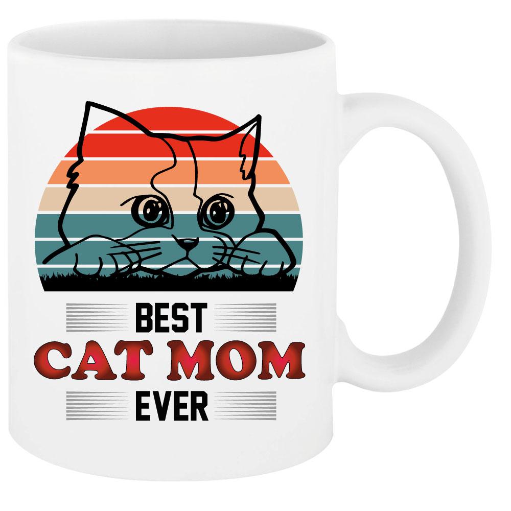 Tasse Best Cat Mom Ever