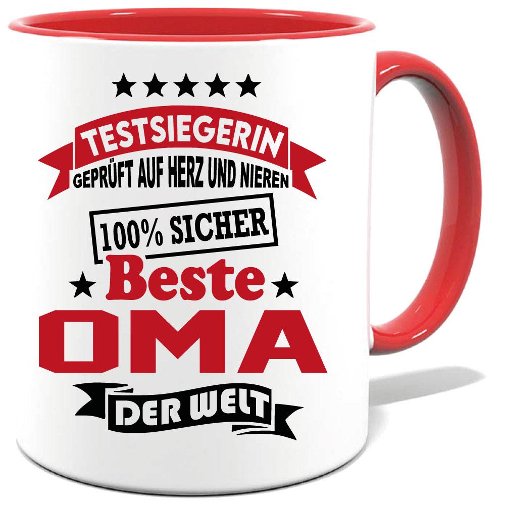 Geschenketasse Beste Oma der Welt