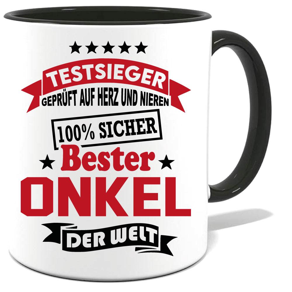 Geschenketasse Bester Onkel der Welt