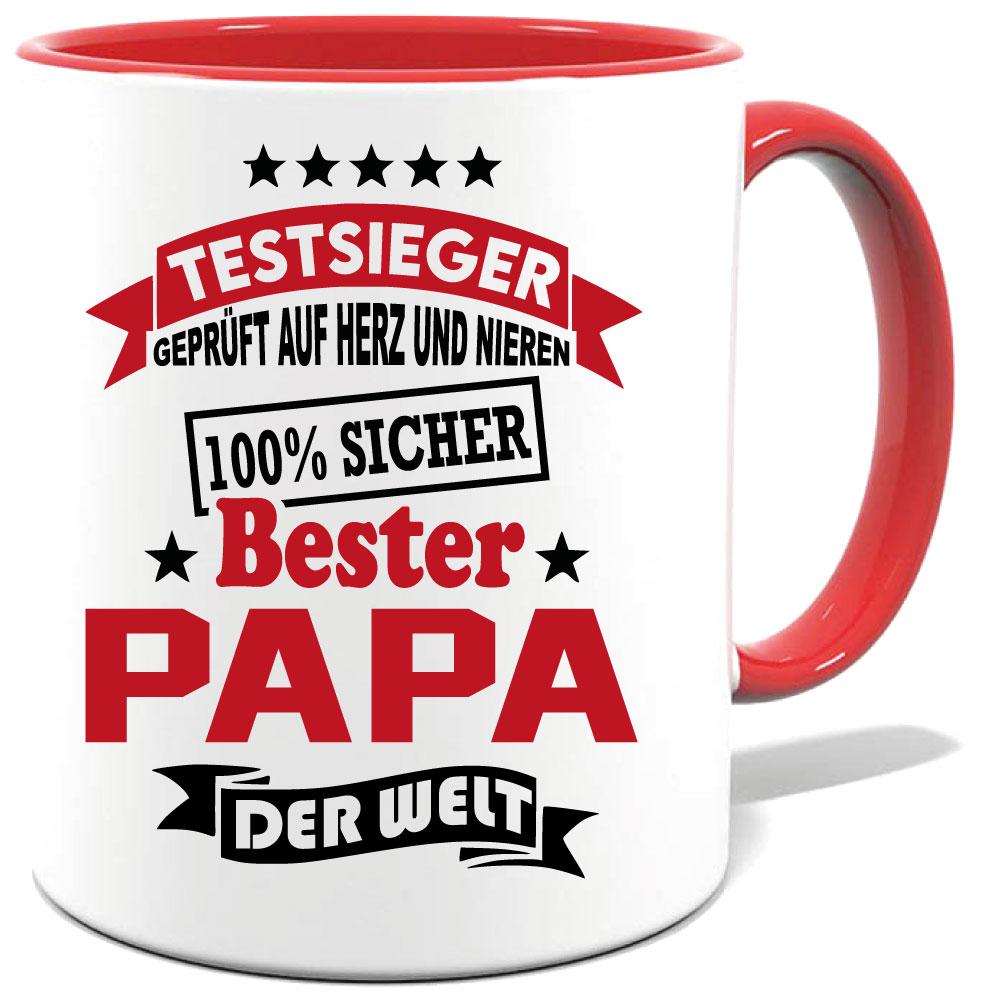 Geschenketasse Bester Papa der Welt