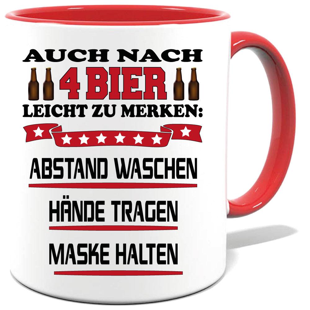 Corona Tasse in 7 Farben * 4 Bier