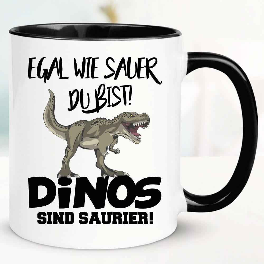 Tasse Dinos sind Saurier