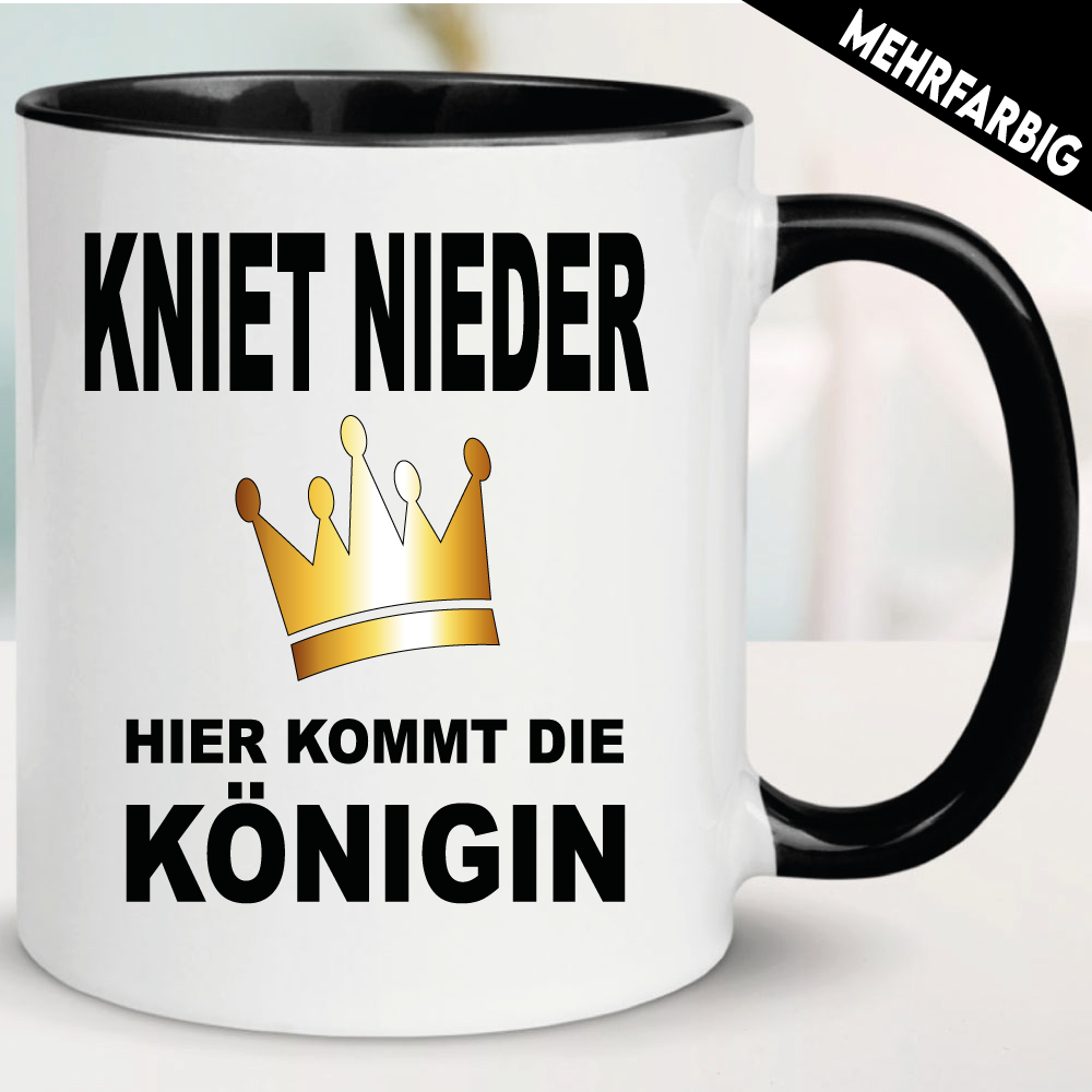 Becher Schwarz * Die Königin *