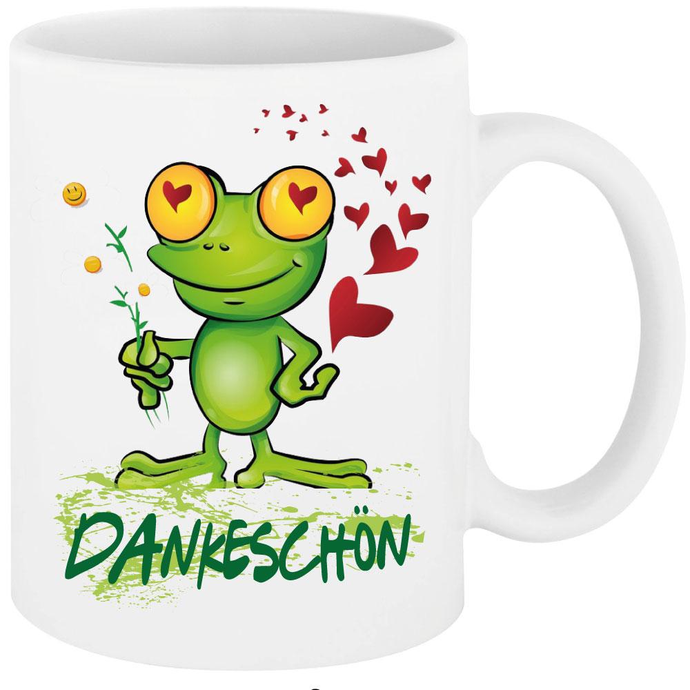 Dankeschön mit Frosch