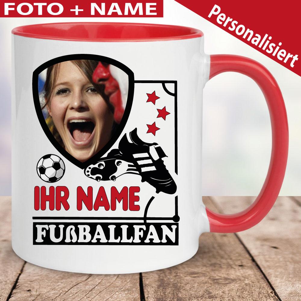 Tasse Fußballfans in 9 Farben