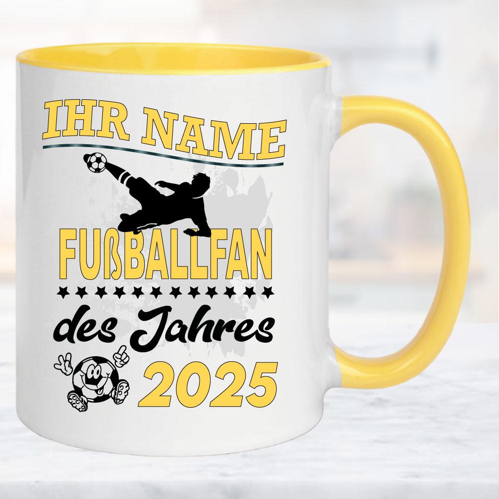 Gelbe Fantasse Personalisiert