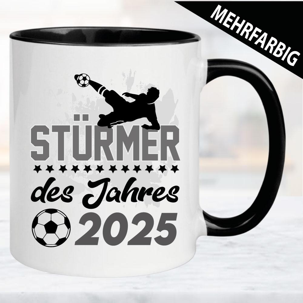 Fußballtasse Bester Stürmer