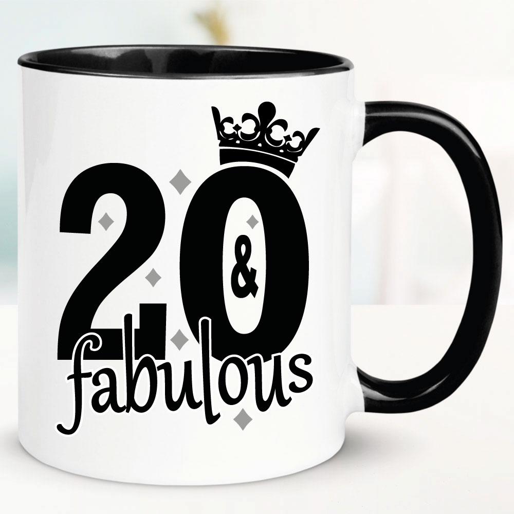 Frauen Fabulous zum 20. Geburtstag.