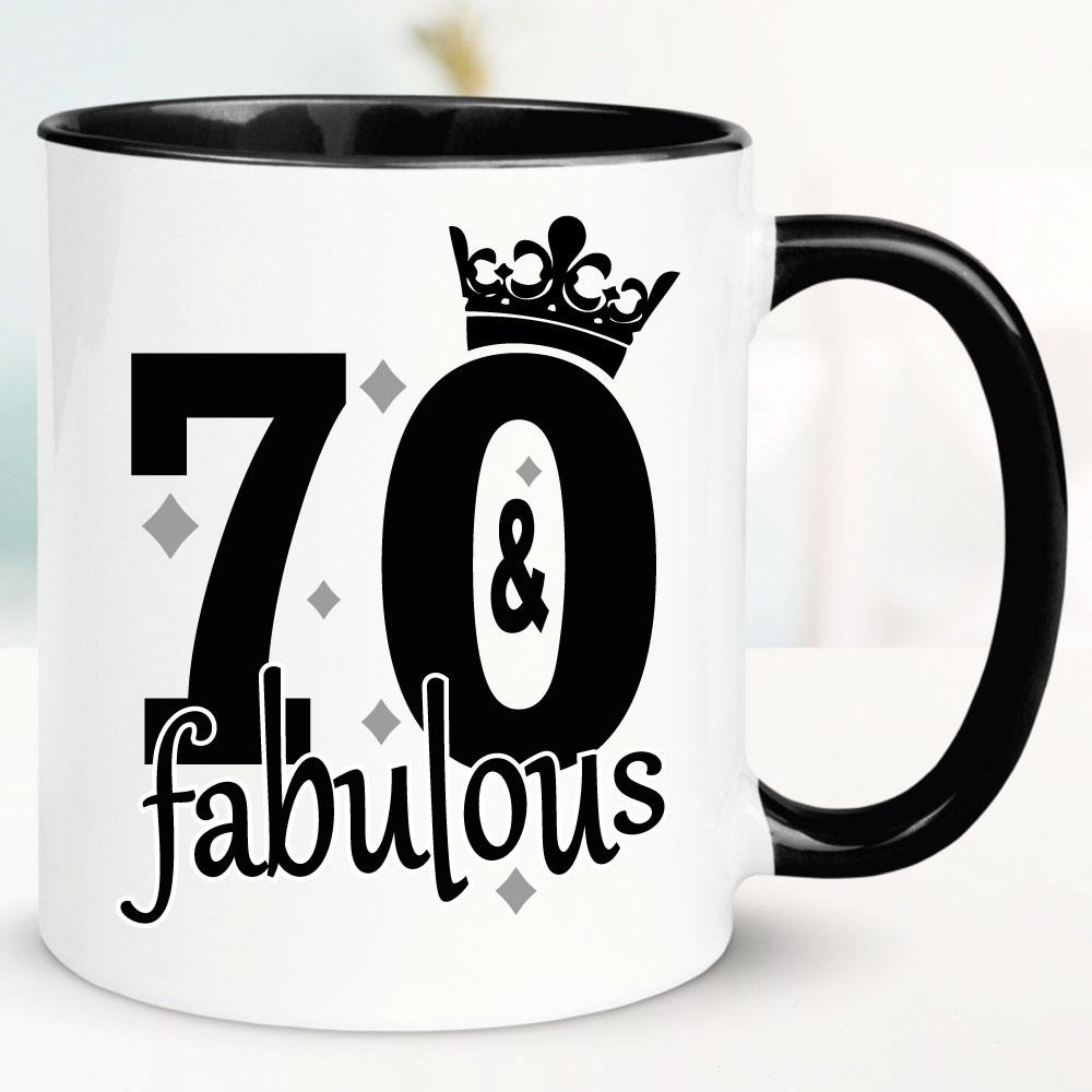 Frauen Fabulous zum 70. Geburtstag.