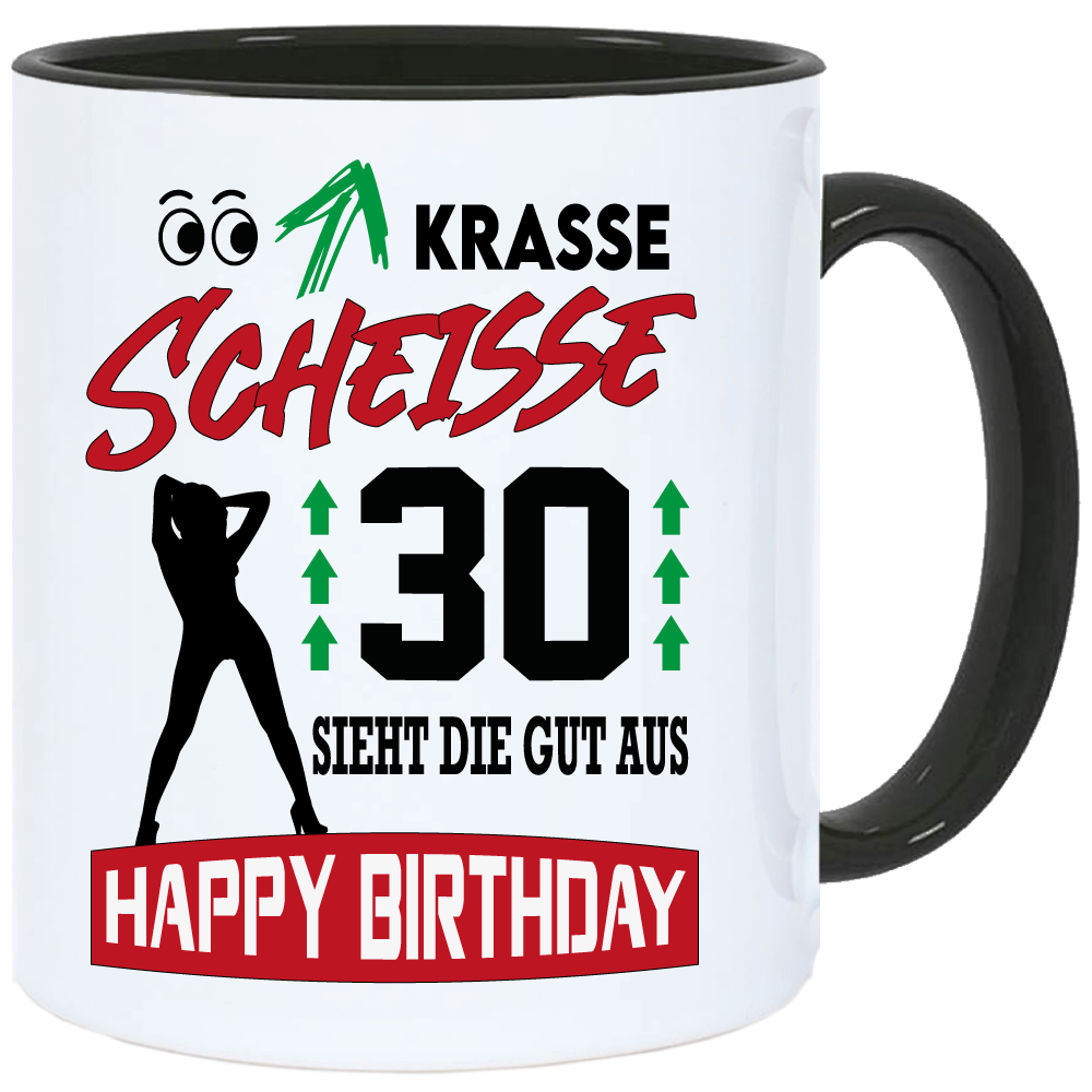 Tasse Geburtstag Frauen Krasse Scheisse