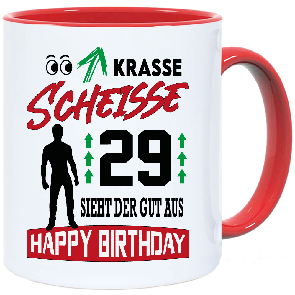 Tasse Geburtstag Männer Krasse Scheisse